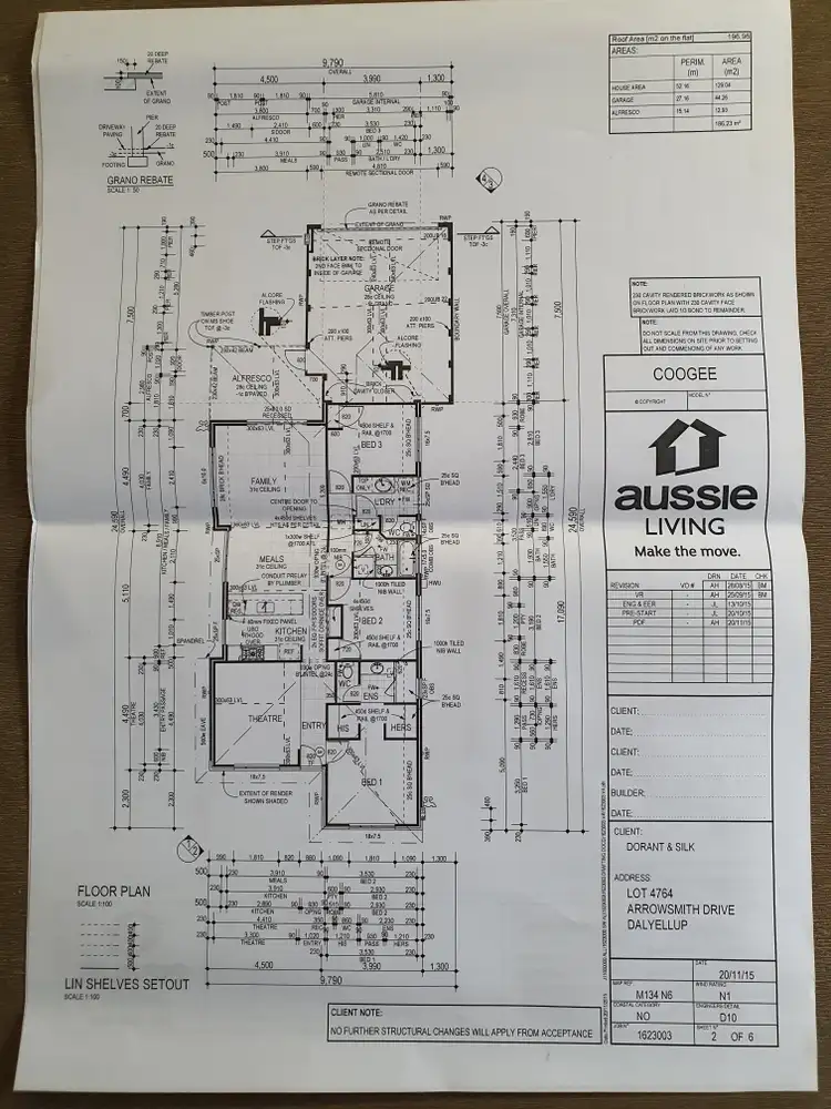 Floorplan of Homely house listing, 32 Arrowsmith Drive, Dalyellup WA 6230