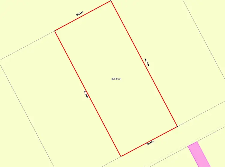 Floorplan of Homely land listing, 8 Kennedy Street, Dimbulah QLD 4872