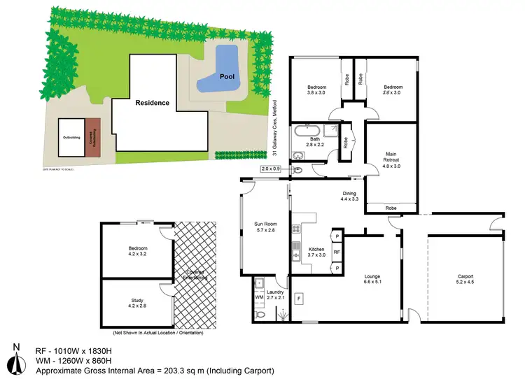 Floorplan of Homely house listing, 31 Galway Crescent, Metford NSW 2323
