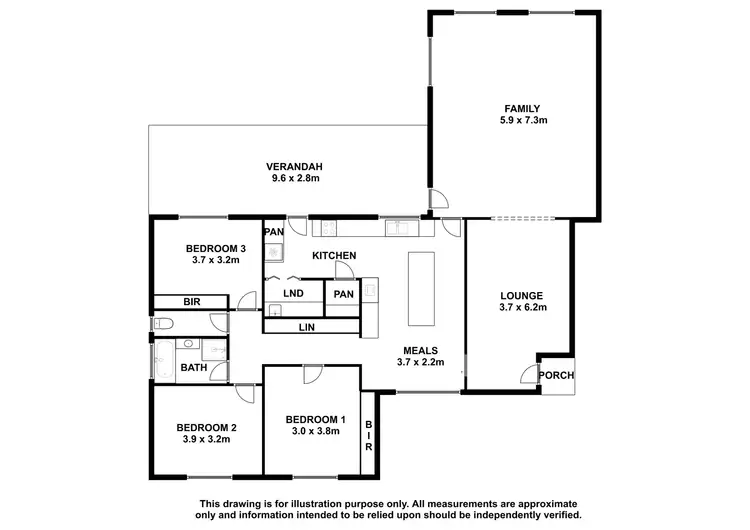 Floorplan of Homely house listing, 86 Pick Avenue, Mount Gambier SA 5290