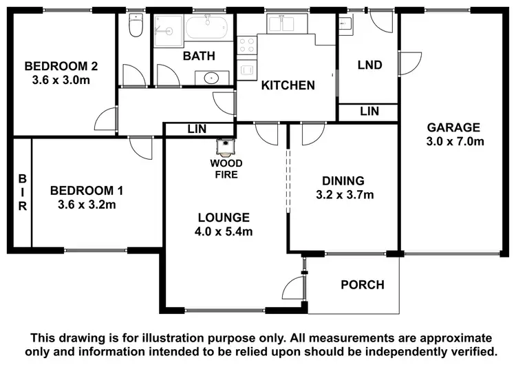 Floorplan of Homely house listing, 2/23 Bertha Street, Mount Gambier SA 5290
