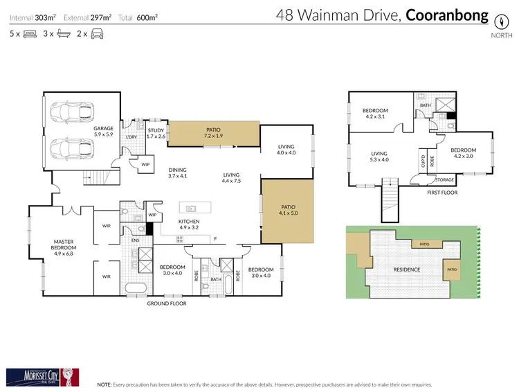 Floorplan of Homely house listing, 48 Wainman Drive, Cooranbong NSW 2265