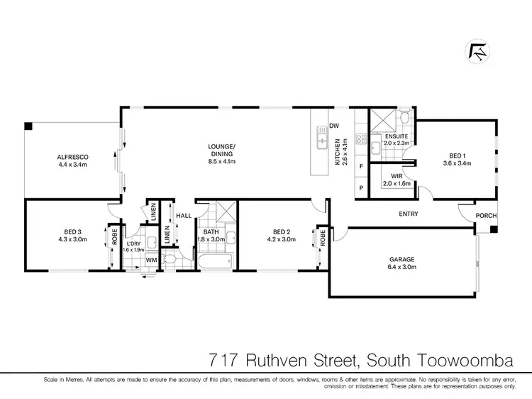 Floorplan of Homely house listing, 717 Ruthven Street, South Toowoomba QLD 4350