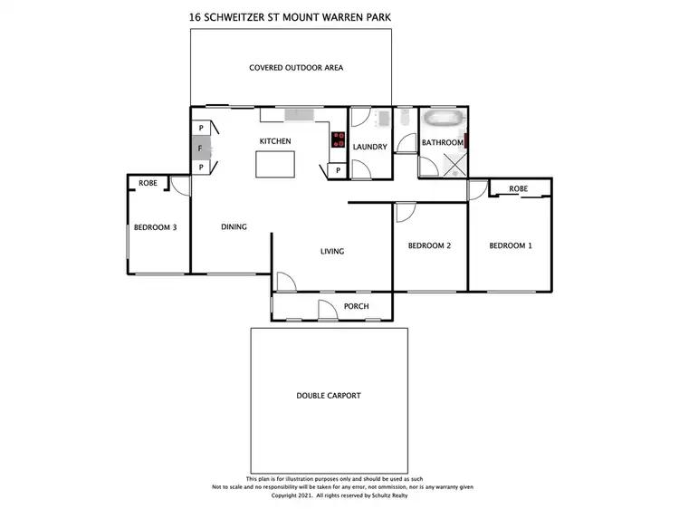 Floorplan of Homely house listing, 16 Schweitzer Street, Mount Warren Park QLD 4207