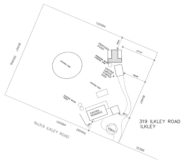 Floorplan of Homely rural property listing, 319 Ilkley Road, Ilkley QLD 4554