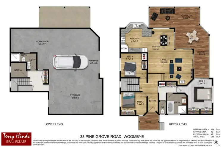 Floorplan of Homely house listing, 38 PINE GROVE ROAD, Woombye QLD 4559