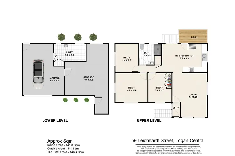Floorplan of Homely house listing, 59 Leichhardt street, Logan Central QLD 4114