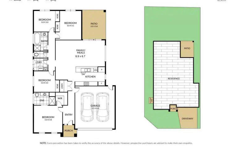 Floorplan of Homely house listing, 16 Double Delight Drive, Beaconsfield VIC 3807
