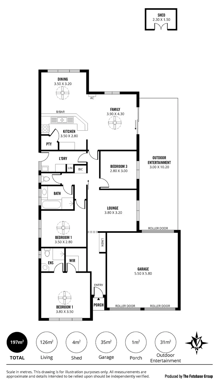 Floorplan of Homely house listing, 28 Deane Avenue, Noarlunga Downs SA 5168