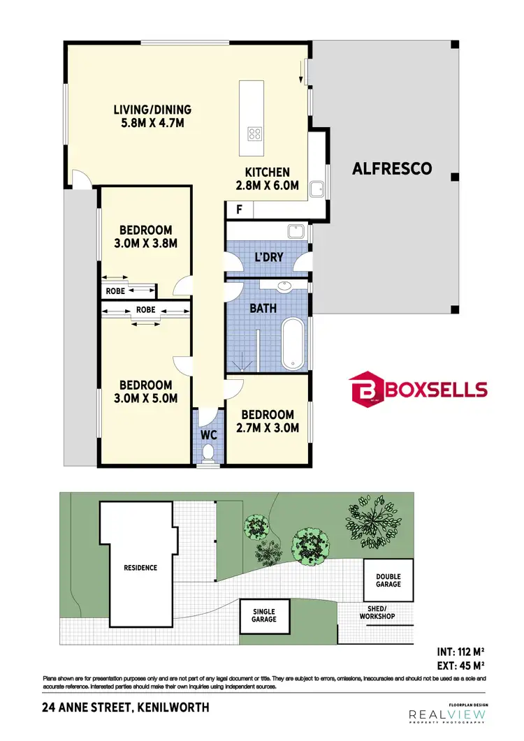 Floorplan of Homely house listing, 24 ANNE STREET, Kenilworth QLD 4574