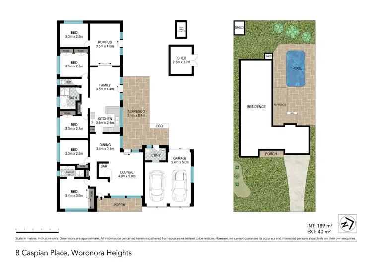 Floorplan of Homely house listing, 8 Caspian Place, Woronora Heights NSW 2233