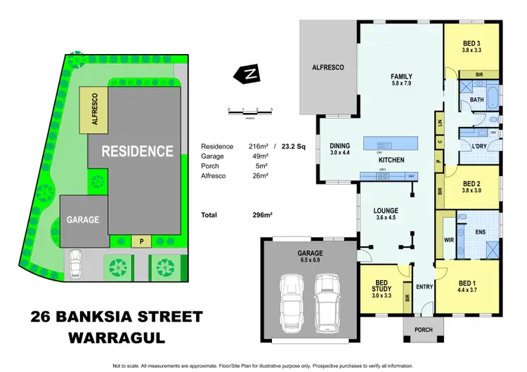 Floorplan of Homely house listing, 26 Banksia Street, Warragul VIC 3820