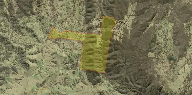 Floorplan of Homely land listing, 2012 Turondale Road, Turondale NSW 2795