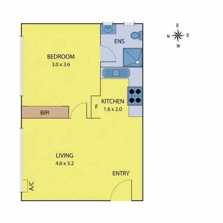 Floorplan of Homely apartment listing, 12/881 Park St, Brunswick West VIC 3055