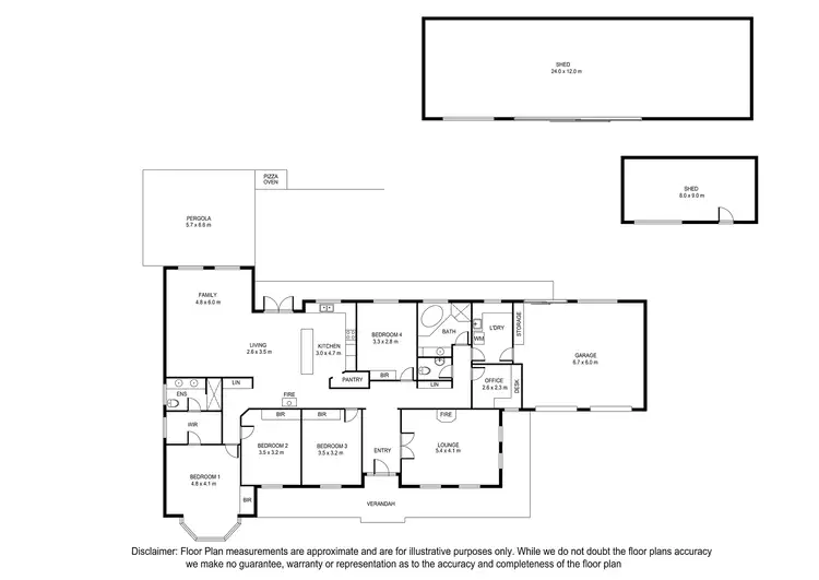 Floorplan of Homely house listing, 91 Wandilo Road, Suttontown SA 5291