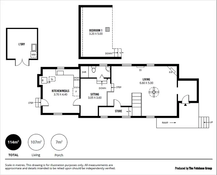 Floorplan of Homely house listing, 4923 Princes Highway, Meningie SA 5264