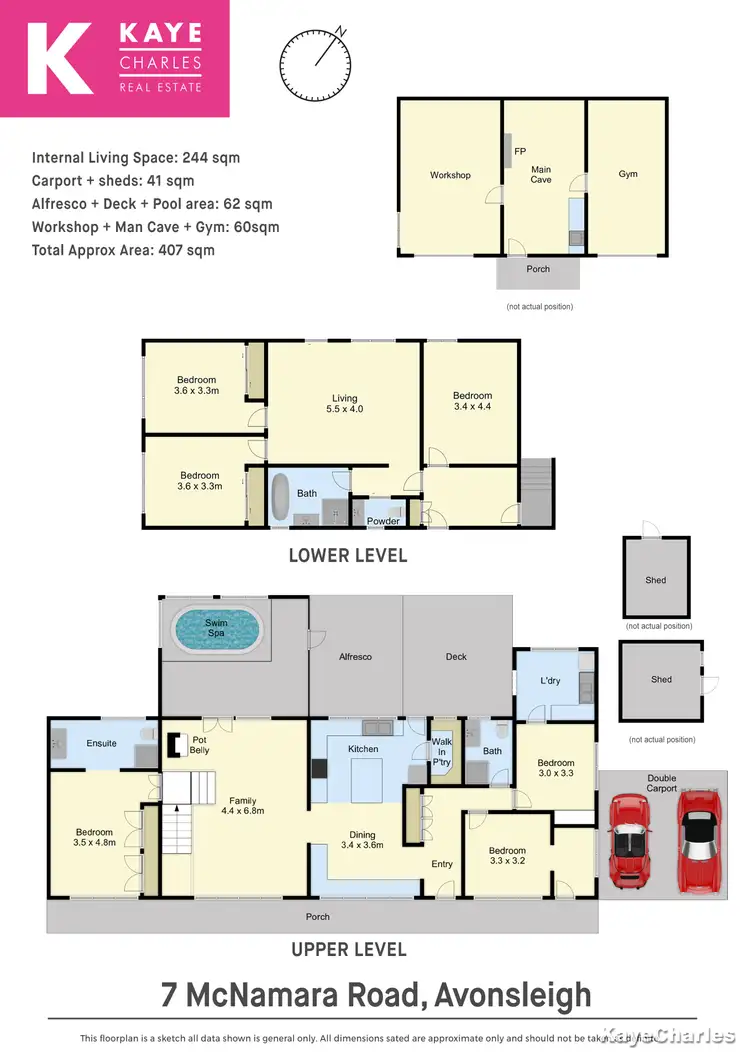 Floorplan of Homely house listing, 7 McNamara Road, Avonsleigh VIC 3782