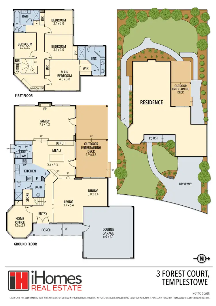 Floorplan of Homely house listing, 3 Forest Court, Templestowe VIC 3106