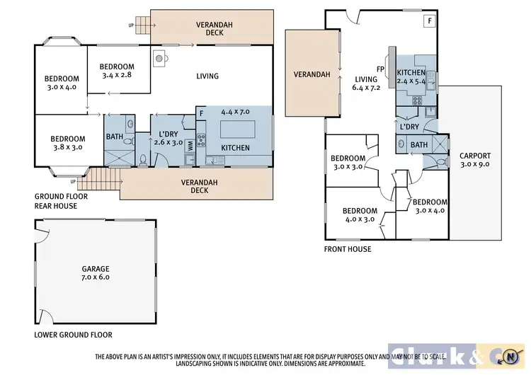 Floorplan of Homely house listing, 44 Changue Road, Merrijig VIC 3723