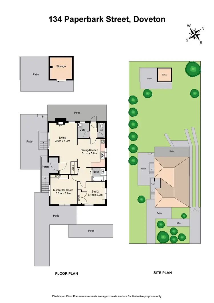 Floorplan of Homely house listing, 134 Paperbark Street, Doveton VIC 3177