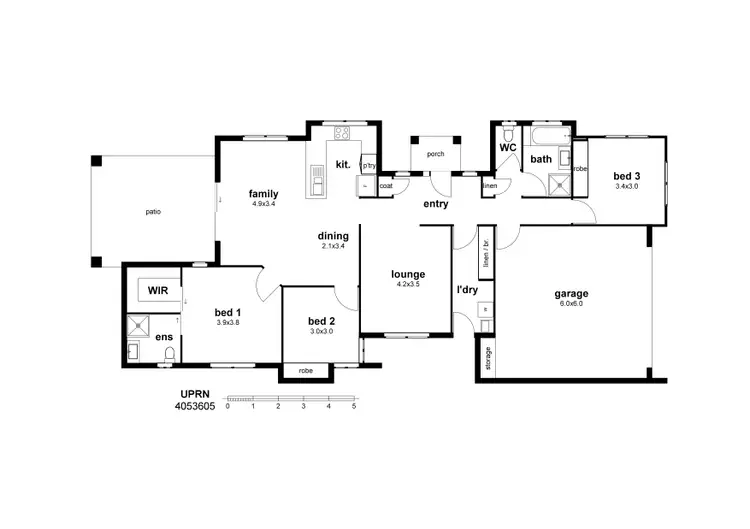 Floorplan of Homely house listing, Address available on request