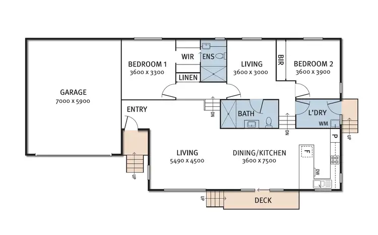 Floorplan of Homely rural property listing, 28 Bunstons Road, Tolmie VIC 3723