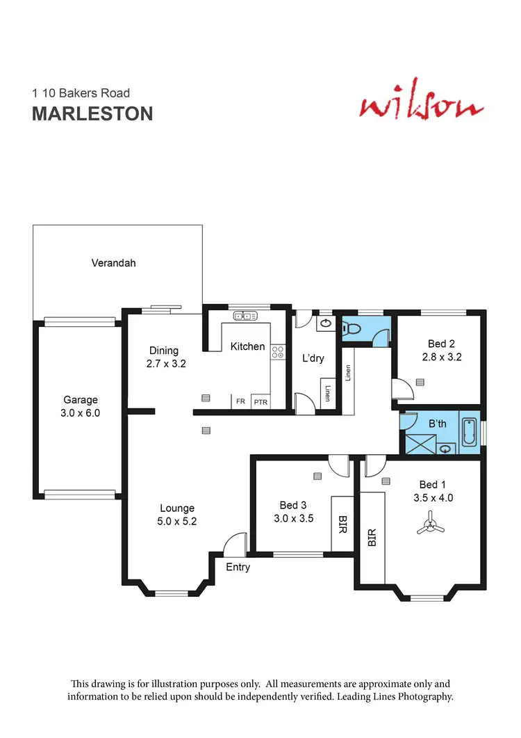 Floorplan of Homely house listing, 1/10 Bakers Road, Marleston SA 5033