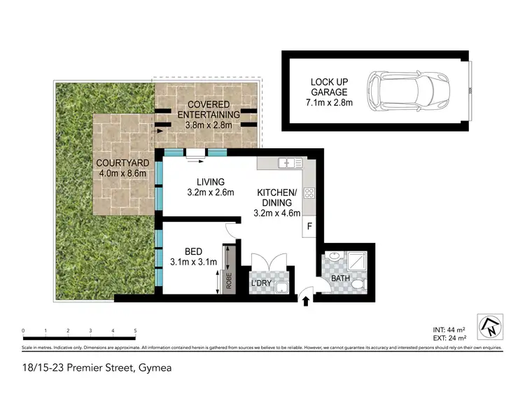 Floorplan of Homely apartment listing, 18/15-23 Premier Street, Gymea NSW 2227