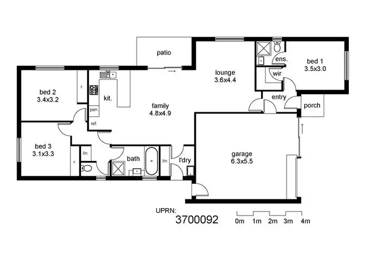 Floorplan of Homely house listing, Address available on request