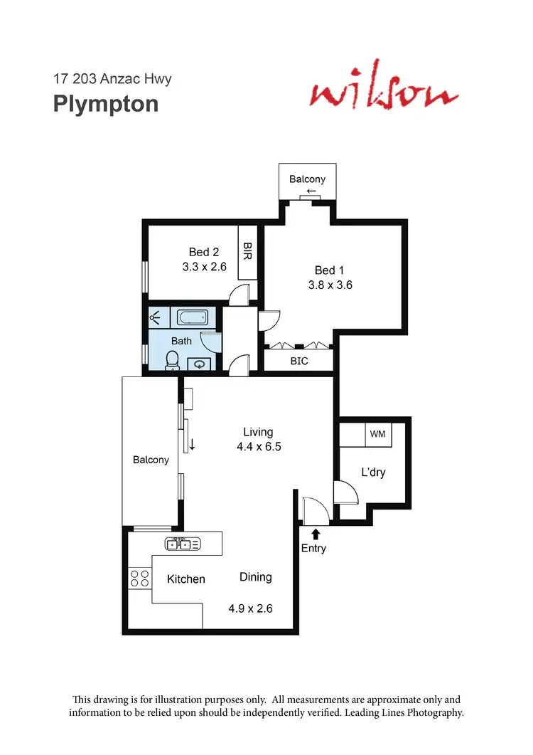 Floorplan of Homely apartment listing, 17/203 Anzac Highway, Plympton SA 5038