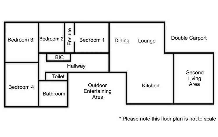 Floorplan of Homely house listing, 144 Commercial Street East, Kaniva VIC 3419