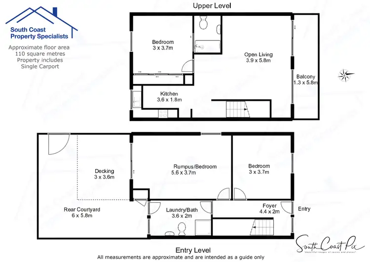 Floorplan of Homely unit listing, 10/473 South Head Road, Moruya Heads NSW 2537