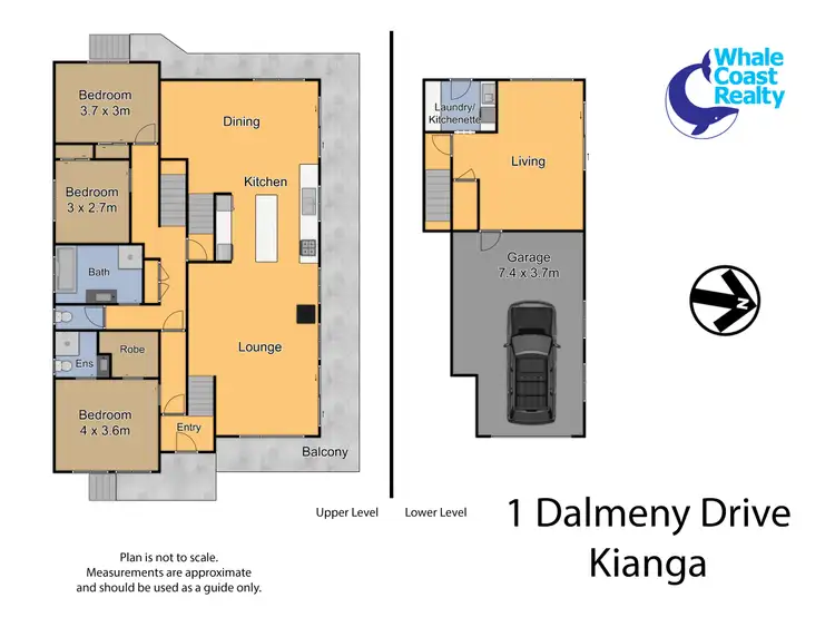 Floorplan of Homely house listing, 1 Dalmeny Drive, Kianga NSW 2546