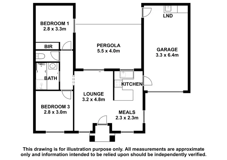 Floorplan of Homely house listing, 3/184 Jubilee Highway West, Mount Gambier SA 5290
