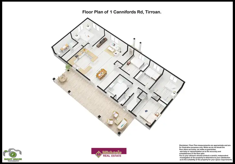 Floorplan of Homely house listing, 1 Cannifords Road, Tirroan QLD 4671
