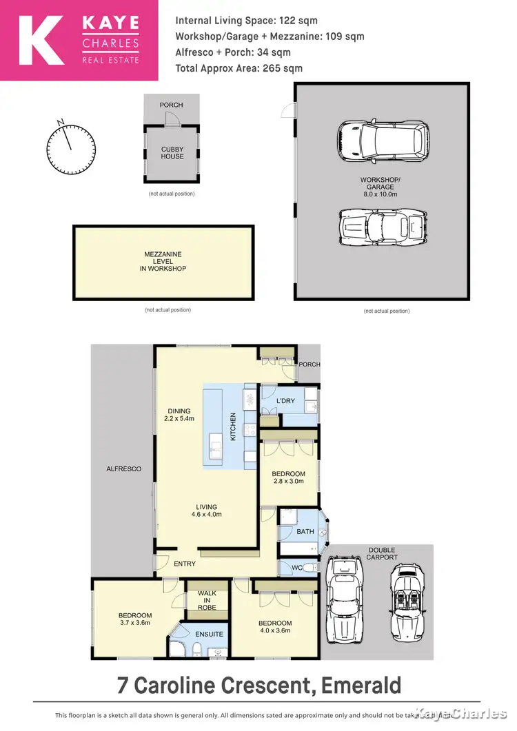 Floorplan of Homely house listing, 7 Caroline Crescent, Emerald VIC 3782