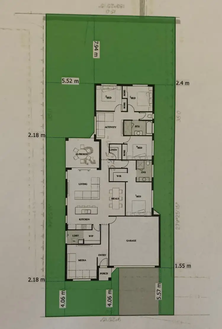 Floorplan of Homely house listing, 14 Byron Drive, Jimboomba QLD 4280