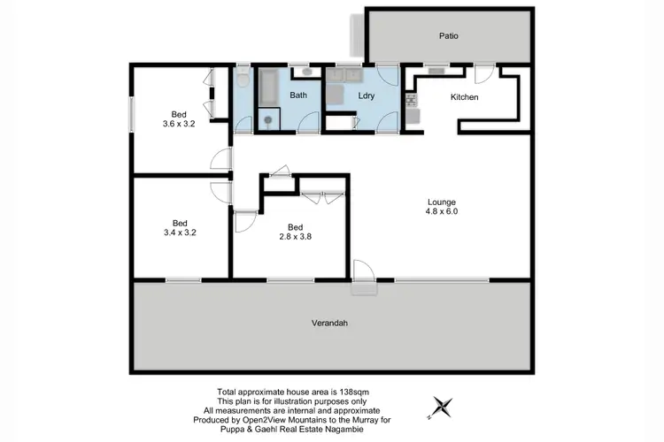 Floorplan of Homely house listing, 58 Station St, Murchison VIC 3610