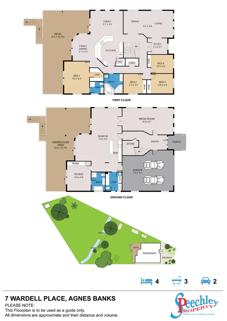Floorplan of Homely house listing, 7 Wardell Place, Agnes Banks NSW 2753