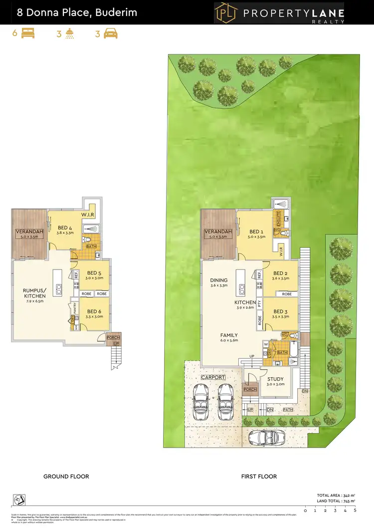 Floorplan of Homely house listing, 8 Donna Place, Buderim QLD 4556