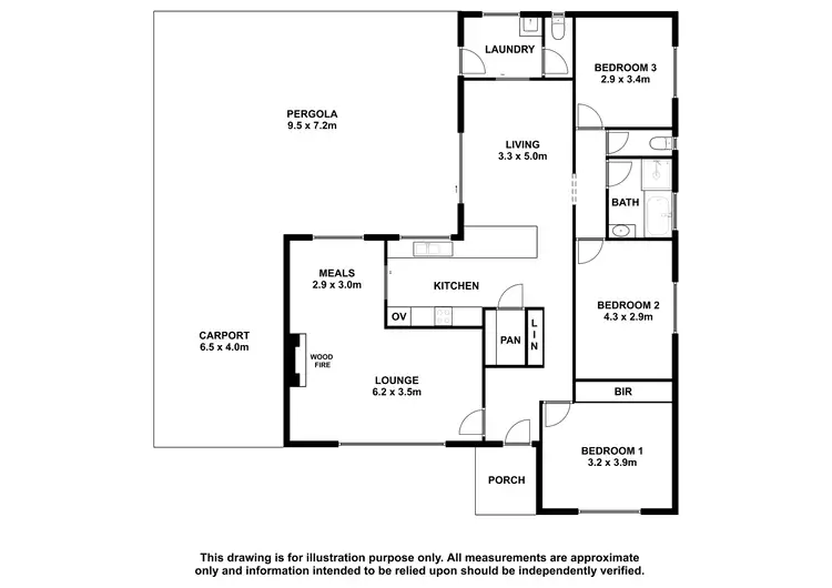 Floorplan of Homely house listing, 8 Academy Drive, Millicent SA 5280