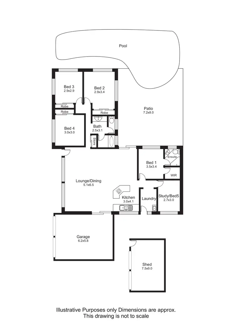 Floorplan of Homely house listing, 53-55 Robert Road, Bentley Park QLD 4869