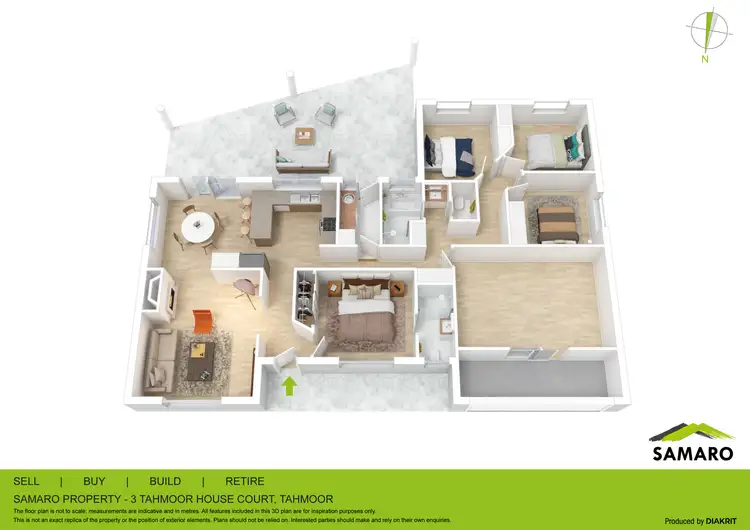 Floorplan of Homely house listing, 3 Tahmoor House Court, Tahmoor NSW 2573