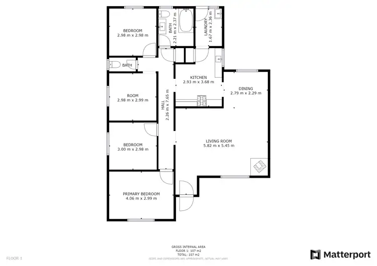 Floorplan of Homely house listing, 22 Phoenix Place, South Kalgoorlie WA 6430