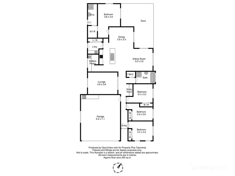 Floorplan of Homely house listing, 26 Explorer Drive, Turners Beach TAS 7315