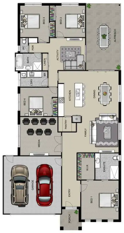Floorplan of Homely house listing, 19 Sherring Way, Mildura VIC 3500