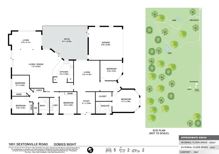 Floorplan of Homely rural property listing, 1651 Sextonville Road, Dobies Bight NSW 2470