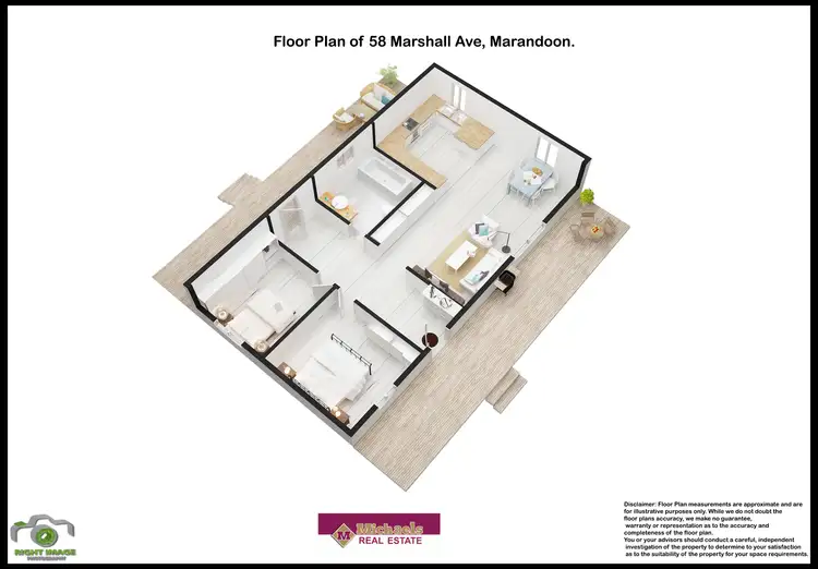 Floorplan of Homely house listing, 58 Marshall Avenue, Maroondan QLD 4671