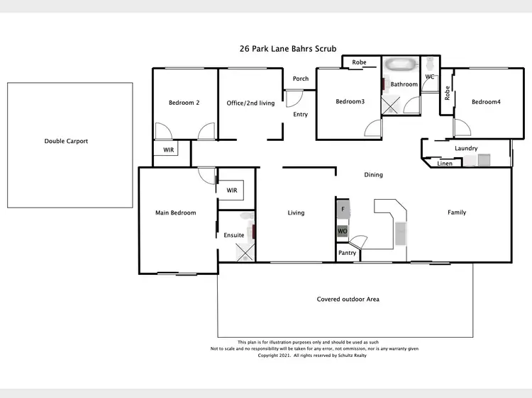 Floorplan of Homely house listing, 26 Park Lane, Bahrs Scrub QLD 4207