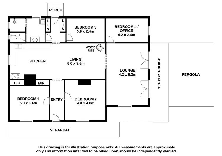Floorplan of Homely house listing, 32 Short Street, Millicent SA 5280